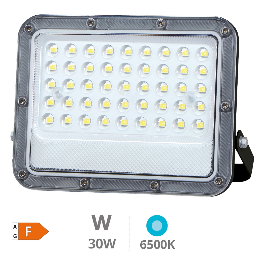 Belinta Aluminum LED floodlight 30W 6500K IP65 Black