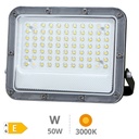 Belinta Projecteur aluminium LED 50W 3000K IP65 noir