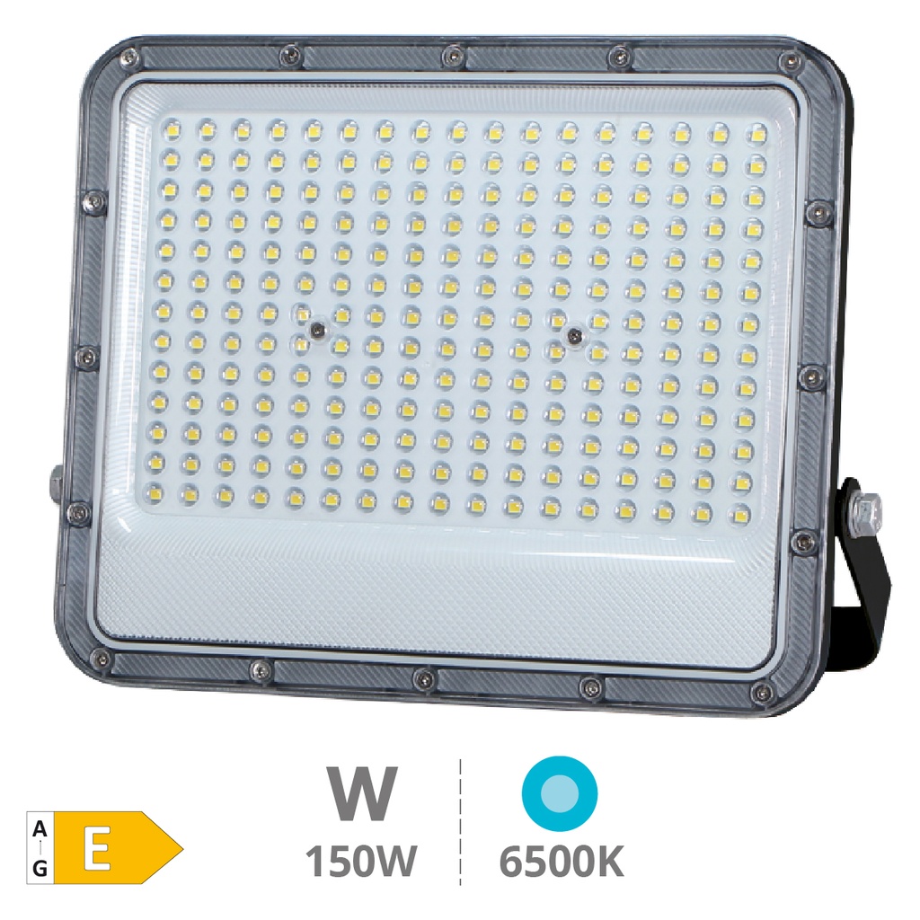 Belinta Projecteur aluminium LED 150W 6500K IP65 noir