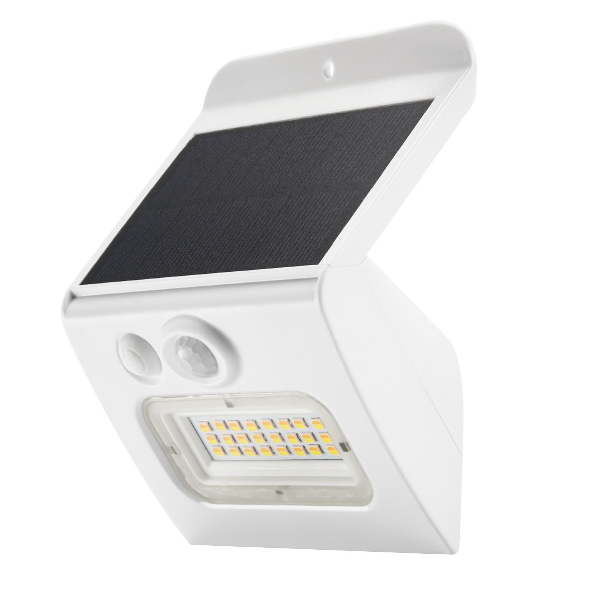 Aplique solar LED Egoda con sensor de movimiento y crepuscular 3W 3000 - 4000 - 6500K Blanco