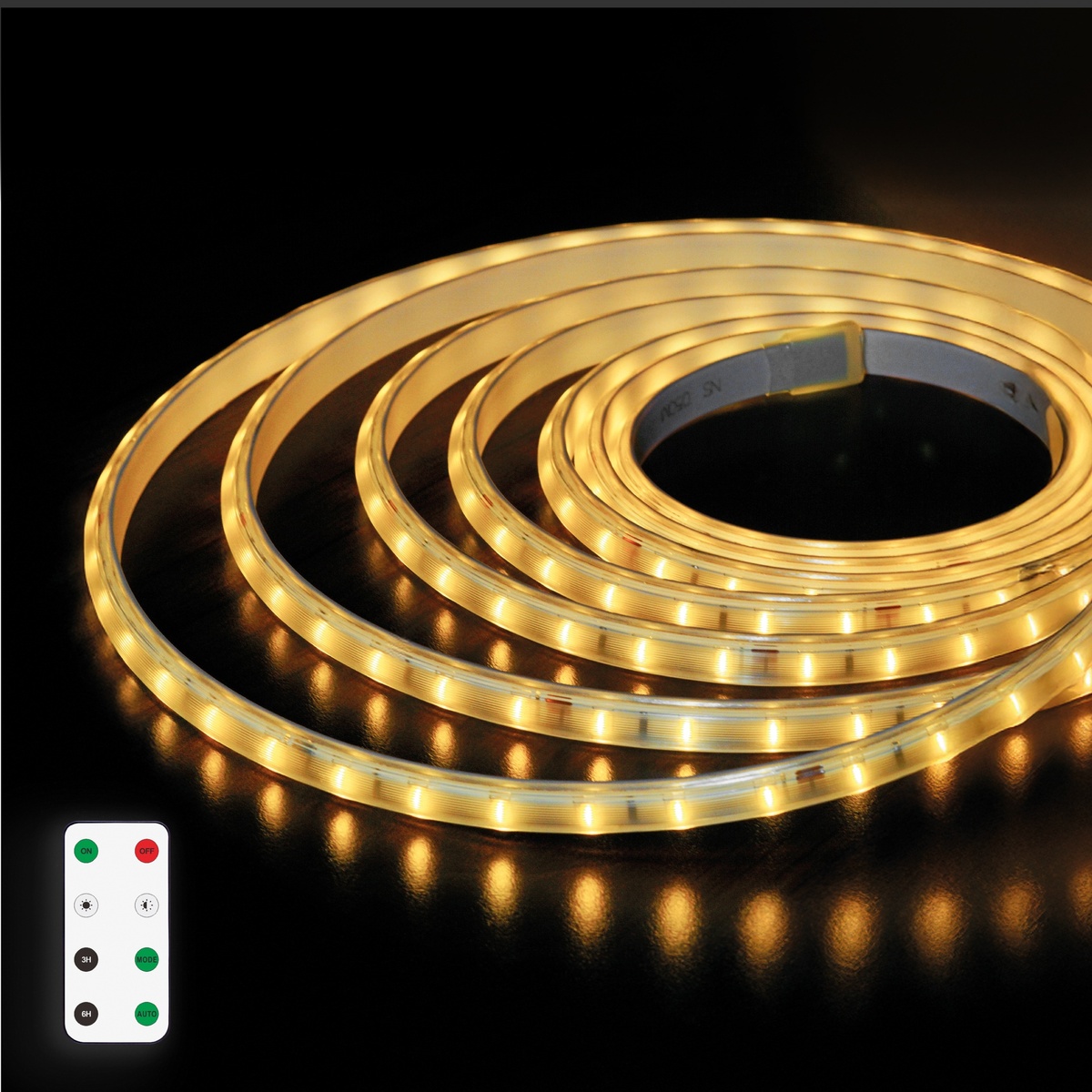 LED strip Kit 10mts 2700K 4000mAh