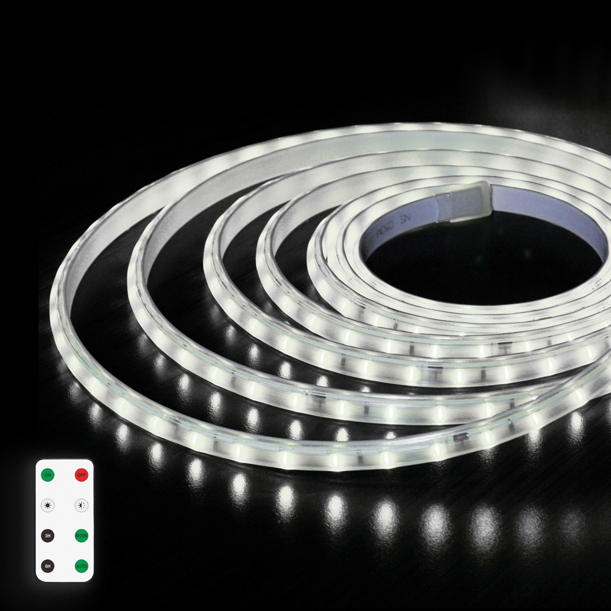 LED strip Kit 10mts 6500K 4000mAh