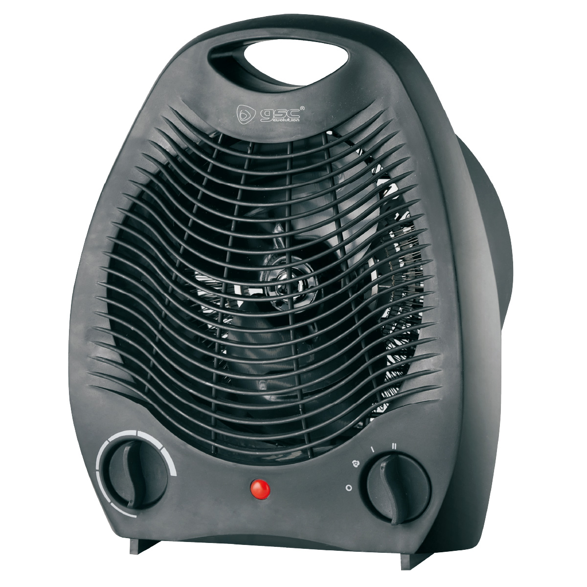Tupa Fan heater Max. 2000W Black
