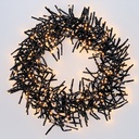 5M LED CLUSTER garland 500 LEDs Warm light