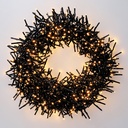 10M LED CLUSTER garland 1000 LEDs Warm light