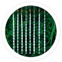 3M LED curtain meteor effect