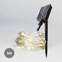 10M LED garland solar WARM LIGHT