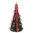 Árbol de navidad plegable decorado con luces Niah 1,5M