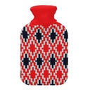 Bolsa de agua caliente 2L Rombo rojo