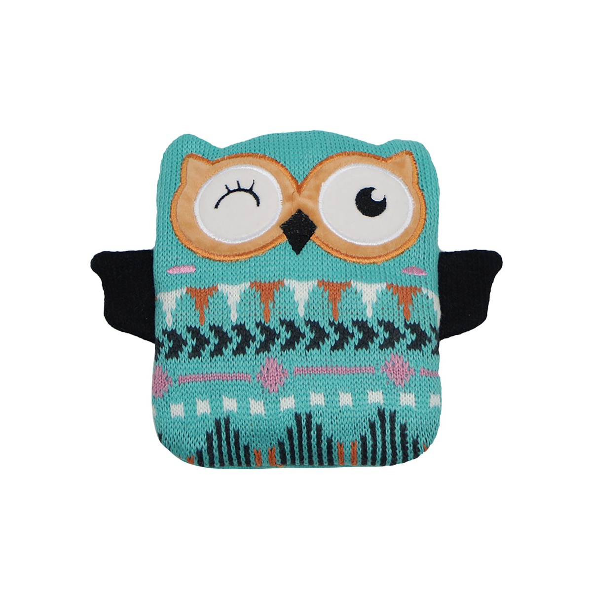 Termic bag with clay beads owl