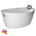 CESTO MULTIUSOS OVALADO 24L. BLANCO (copia)