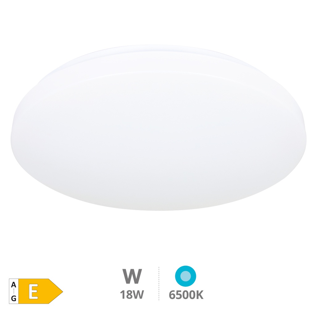 Plafón techo LED  18W 6500K Branco - Libertina 