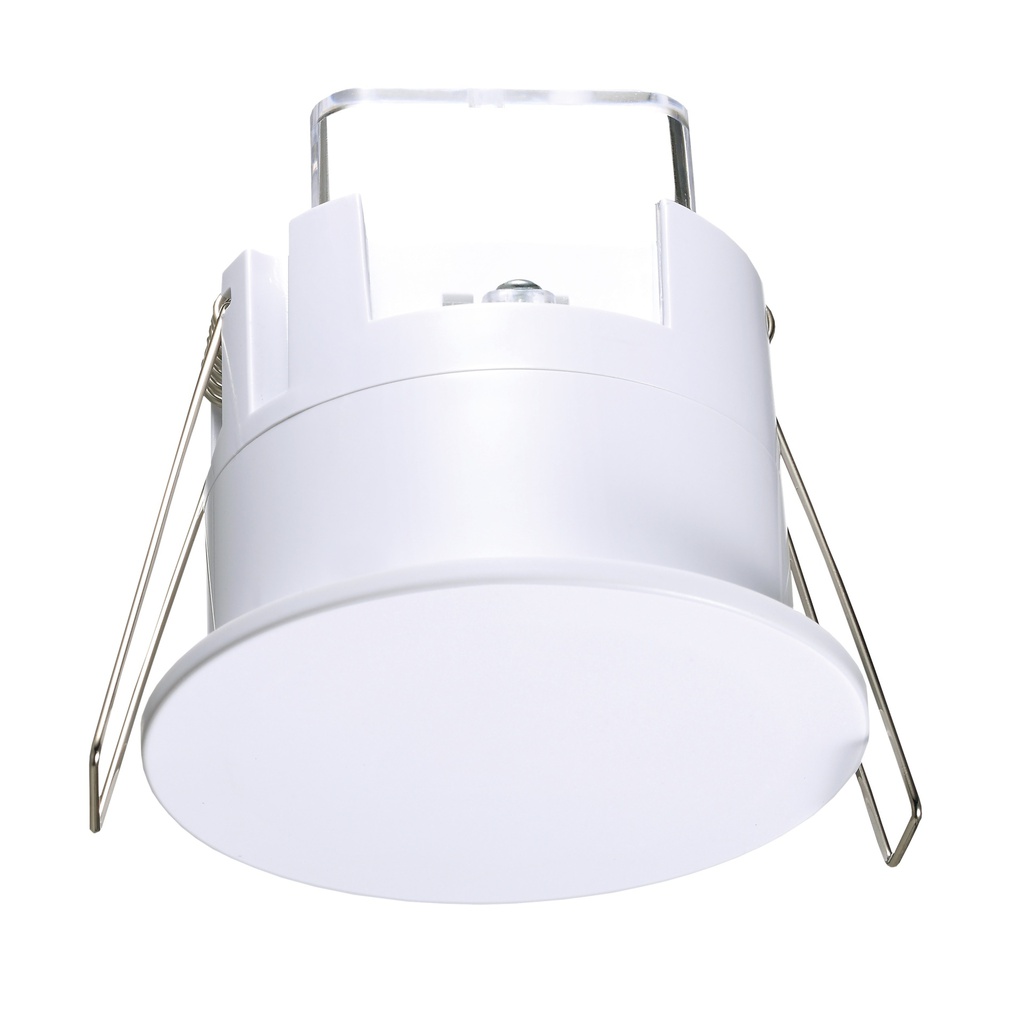 James recessed detector in the ceiling White