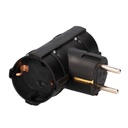 Black 2 way adapter