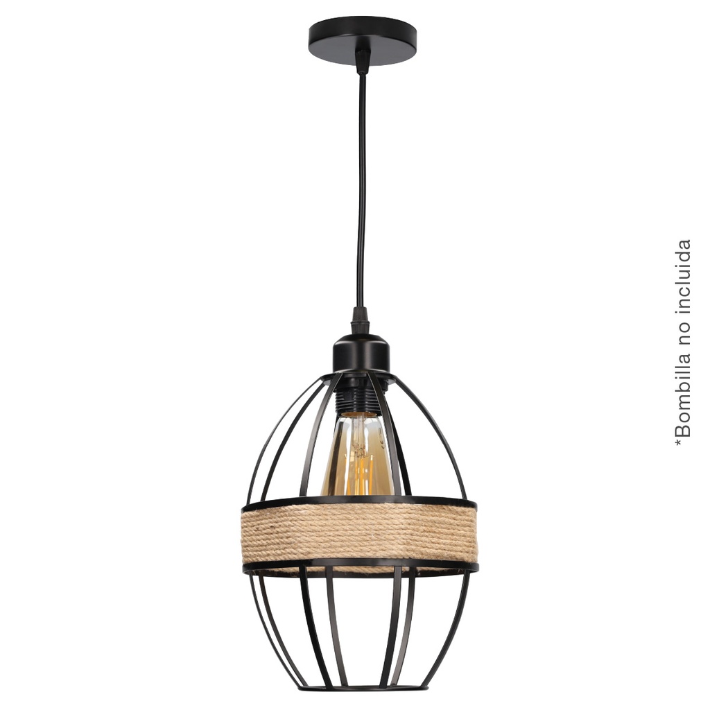 Takum Pendant lamp 150mm cage black