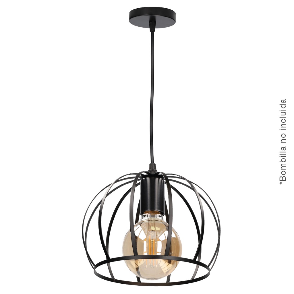 Serie Carnot Pendant lamp 190mm cage black