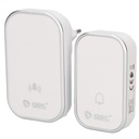 Wireless doorbell Plumtre White