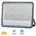 Projecteur aluminium LED Belinta 300W 6500K IP65 Noir