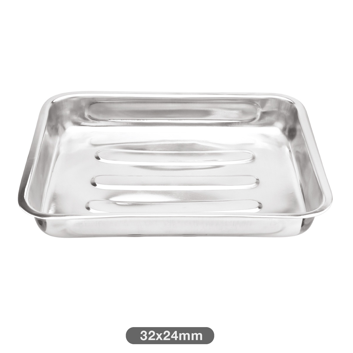 Tabuleiro forno aço inox 41,5x30cm