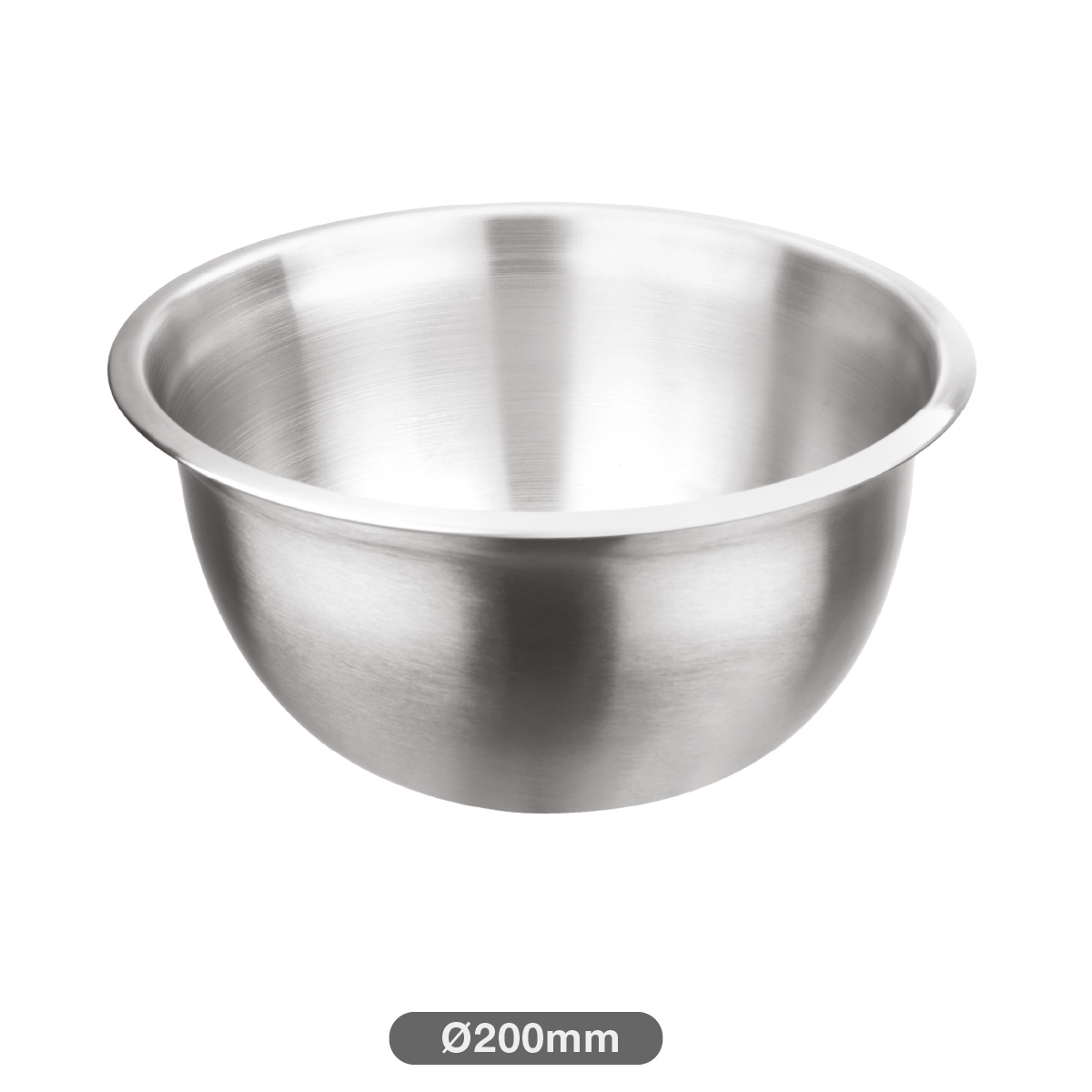 Stainless steel measuring bowl Ø18cm