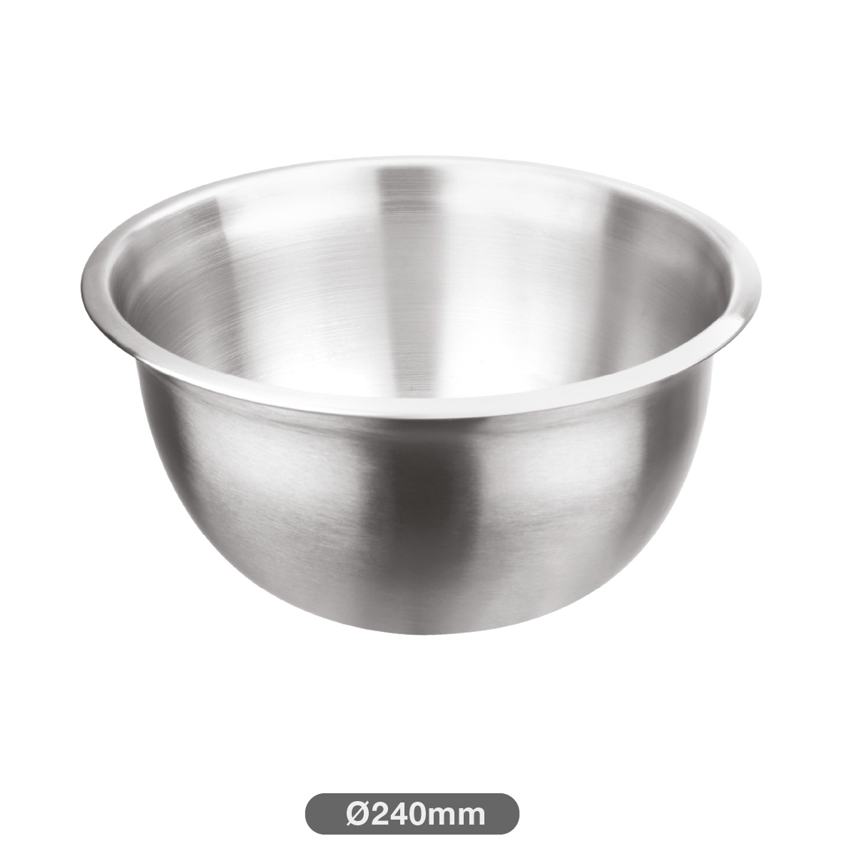 Stainless steel measuring bowl Ø18cm