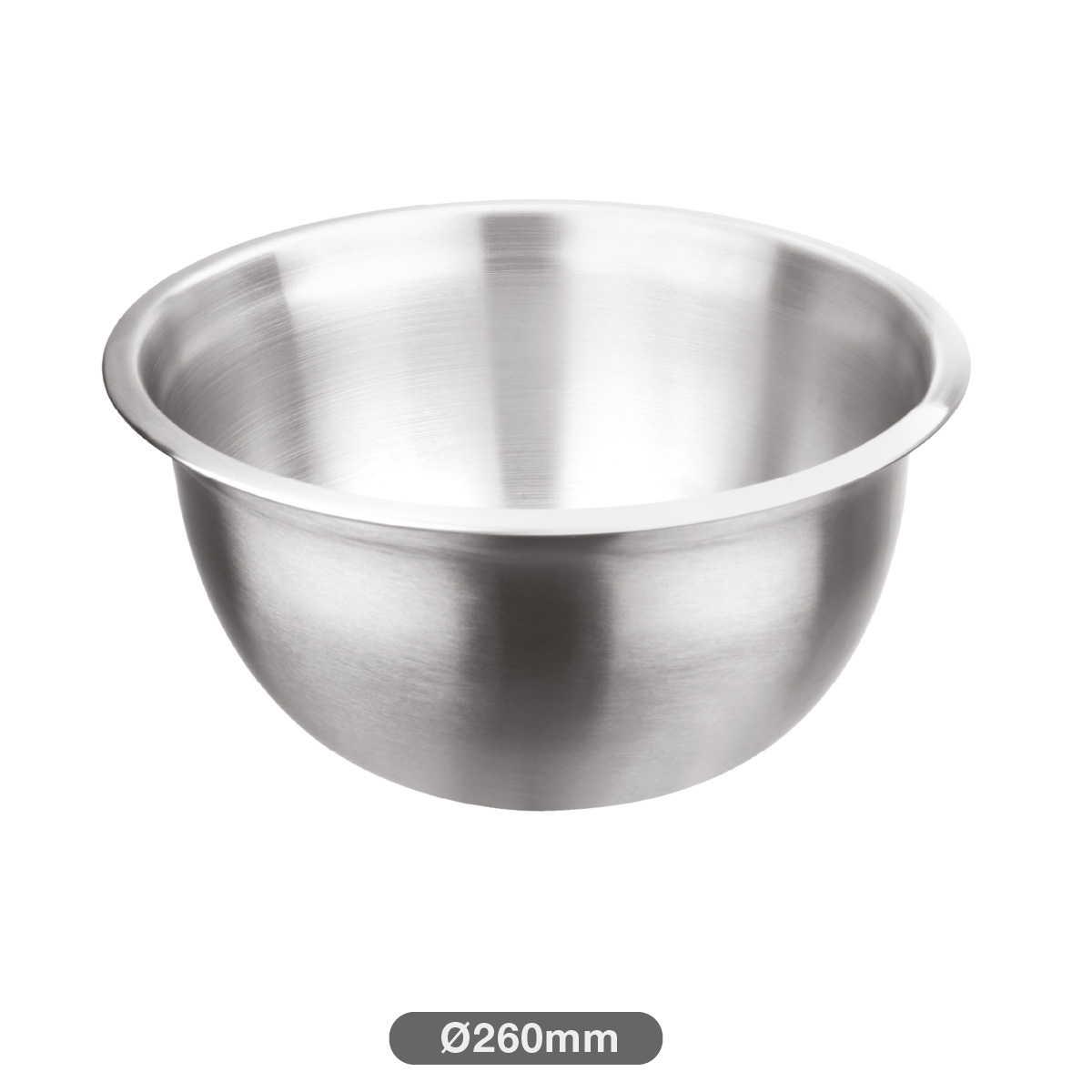 Stainless steel measuring bowl Ø24cm