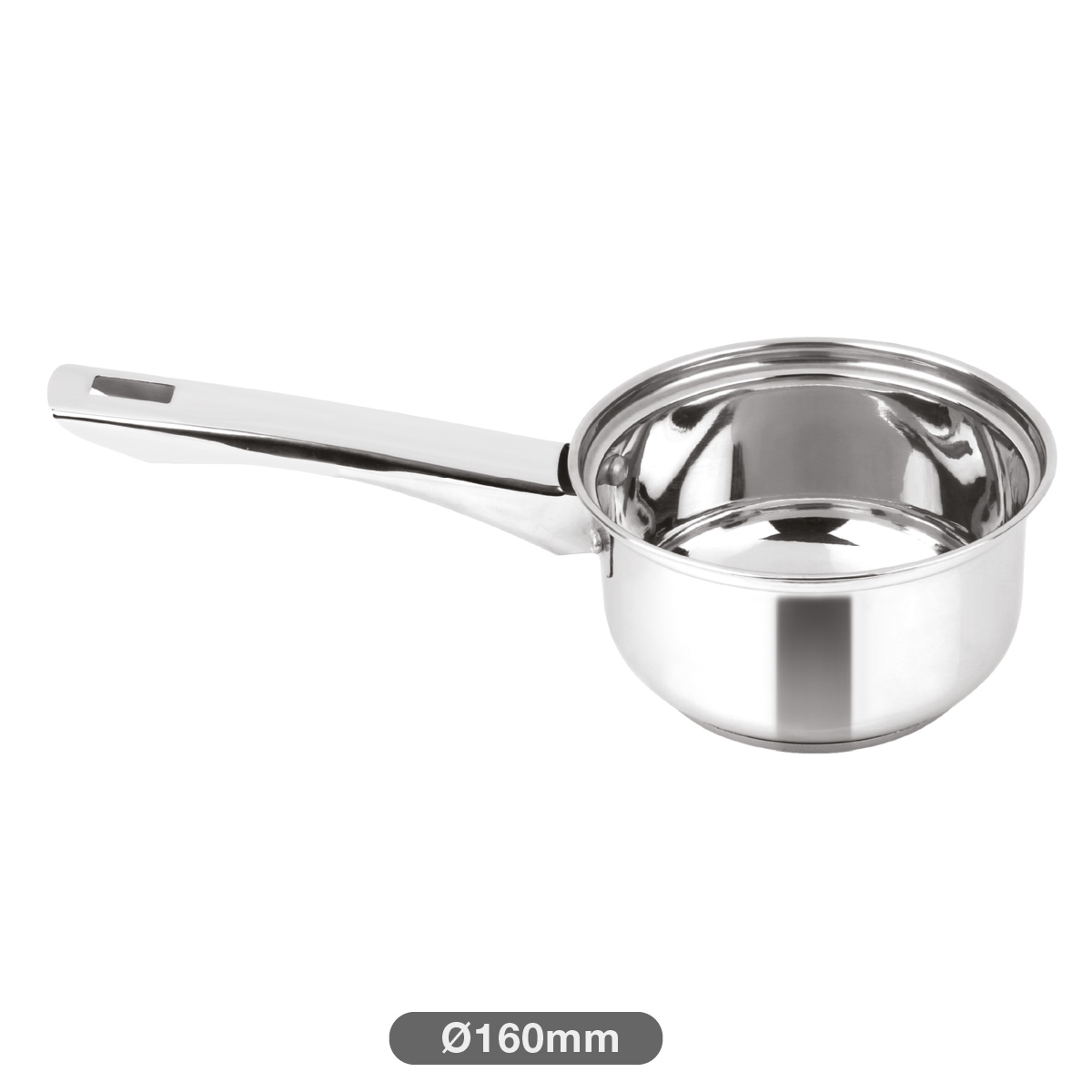 Casserole en acier inoxydable Ø16cm