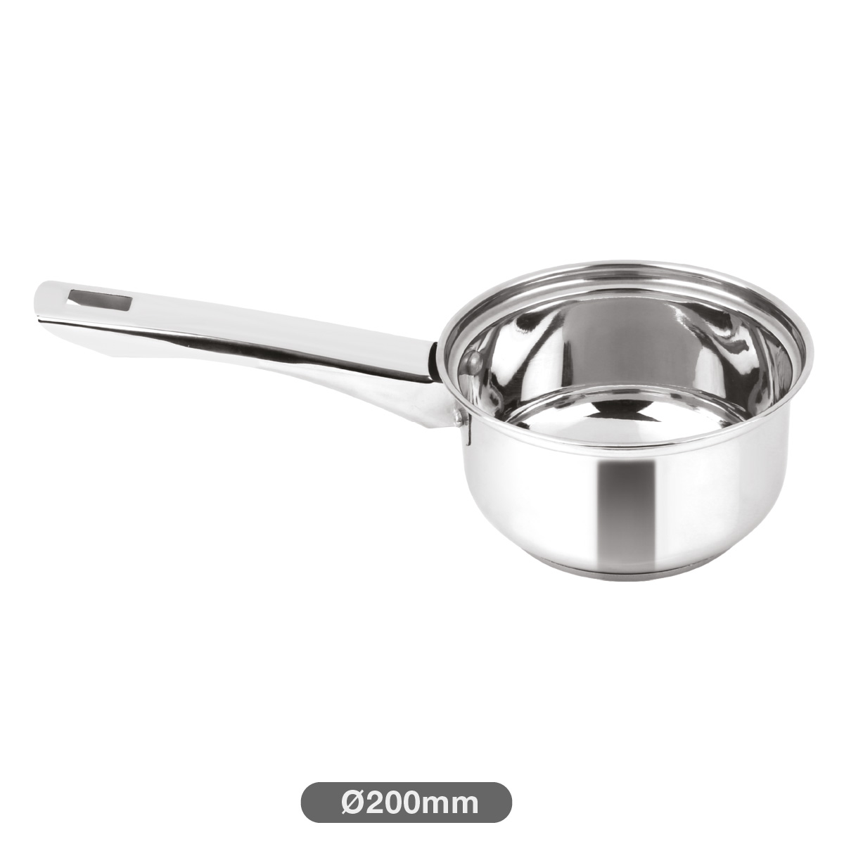 Stainless steel saucepan Ø20cm