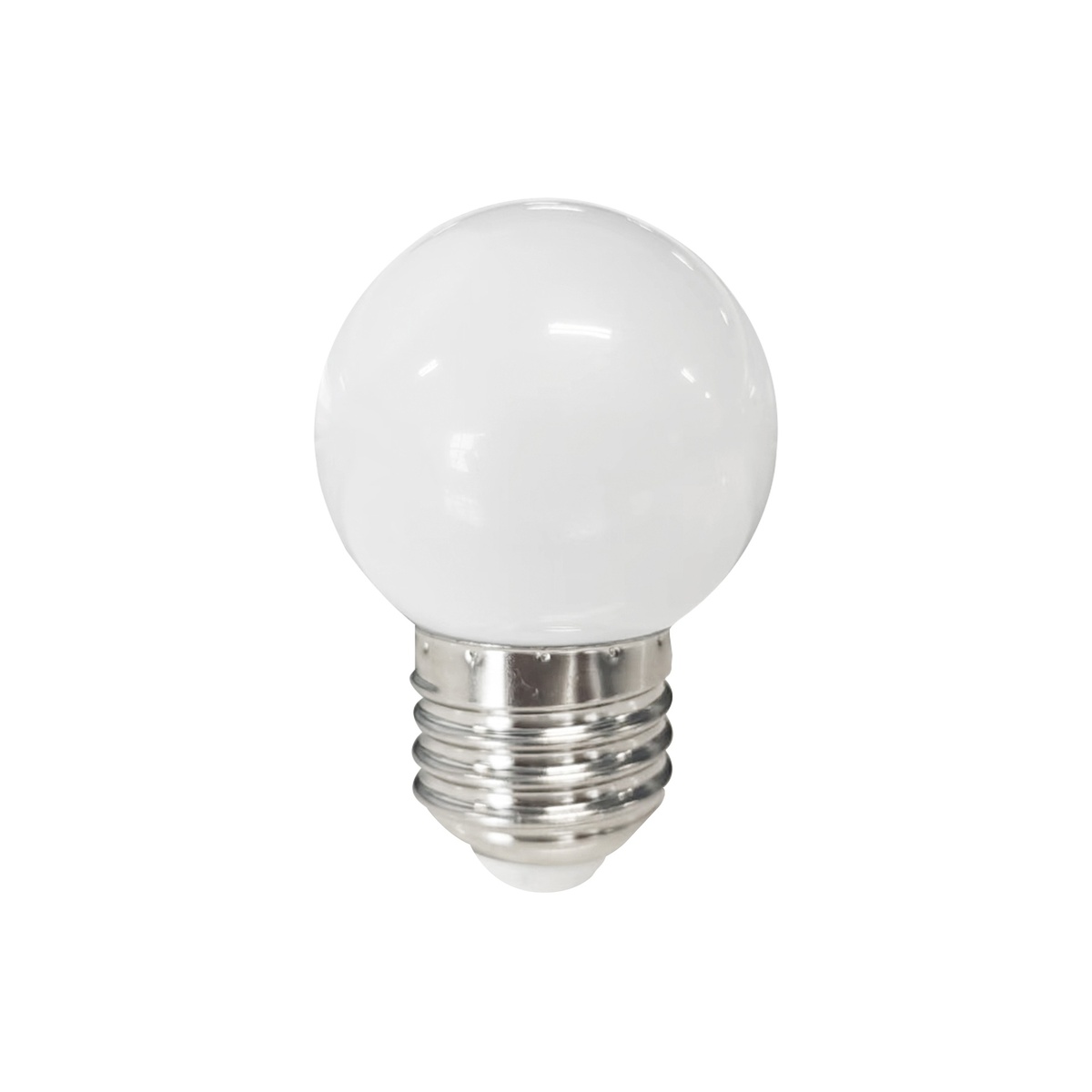 Ampoule LED sphérique 1W E27 3000K Blanc