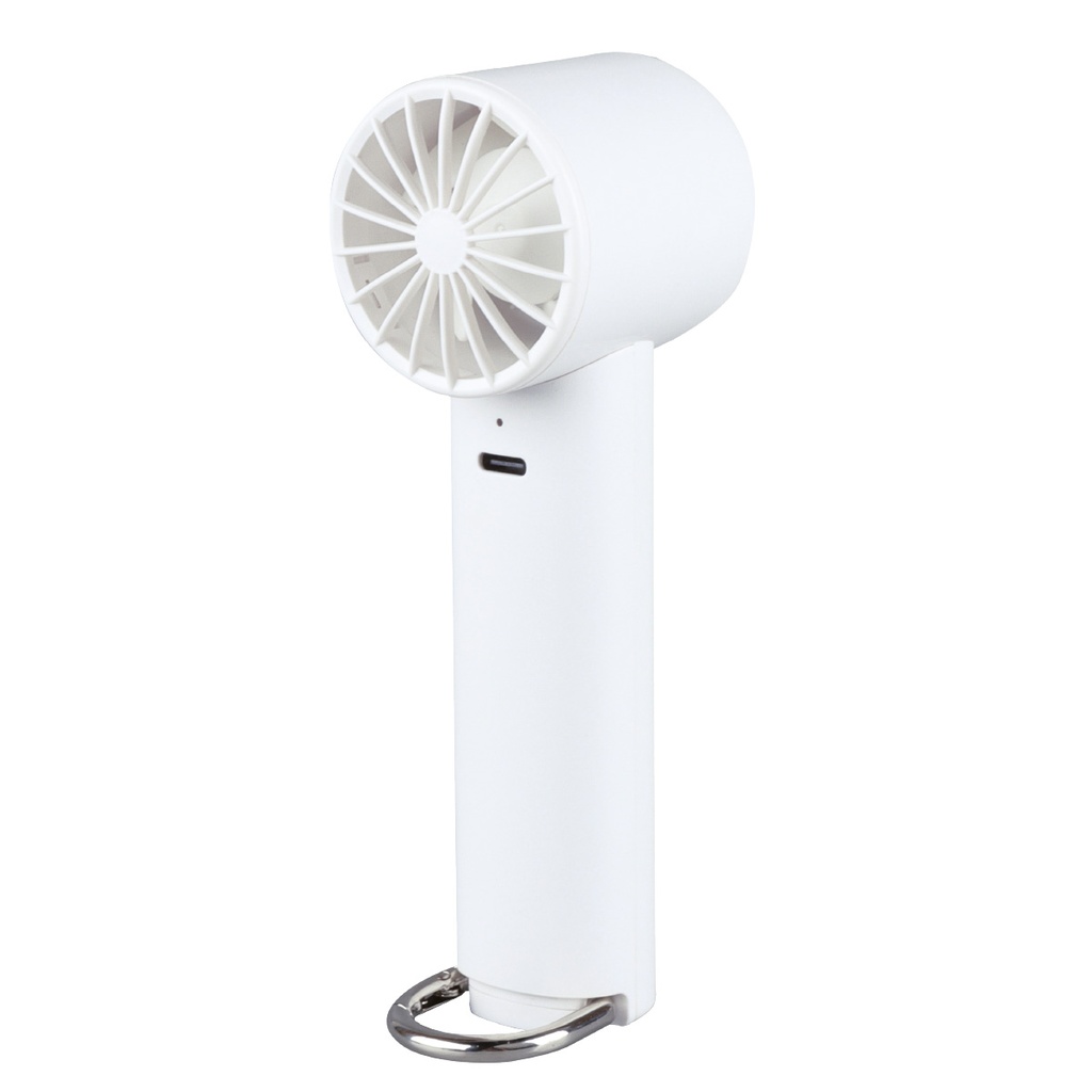 Mini ventilador de mão Luvo USB recarregável Branco