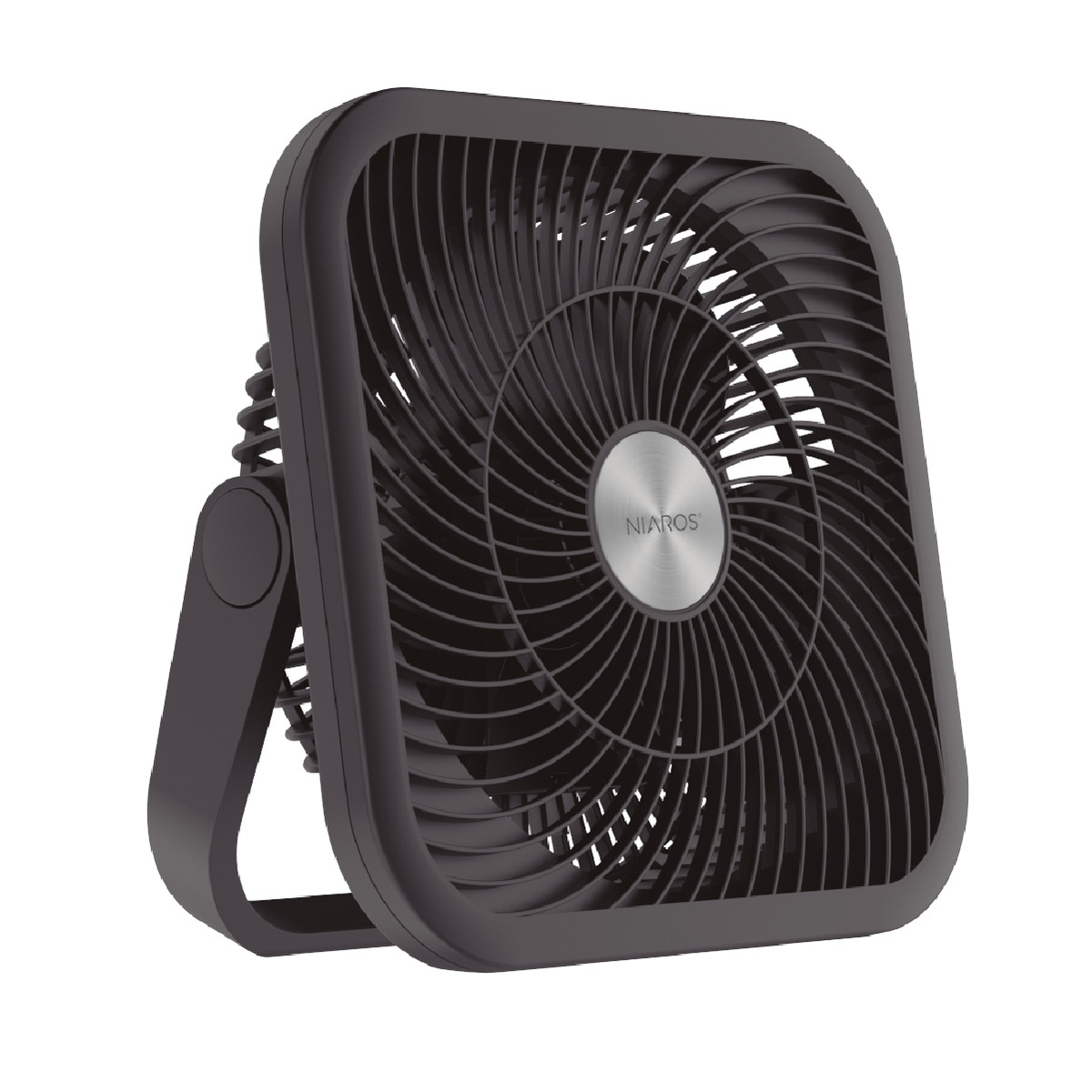 Ventilateur portable Rayna multifonction 25cm 9W Noir