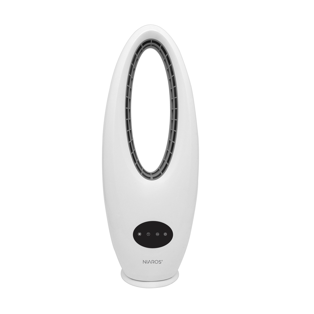 Salboni tower fan without blades with remote control 45W White