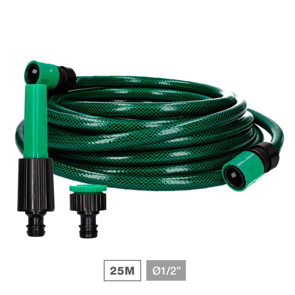 Bairia garden hose kit Ø1/2" 12,5mm 25M