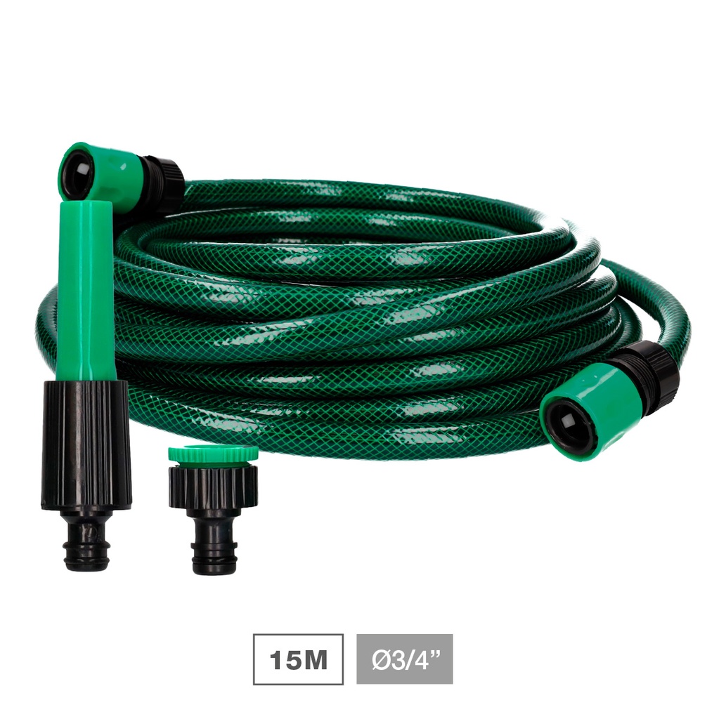 Bairia garden hose kit Ø3/4" 19mm 15M