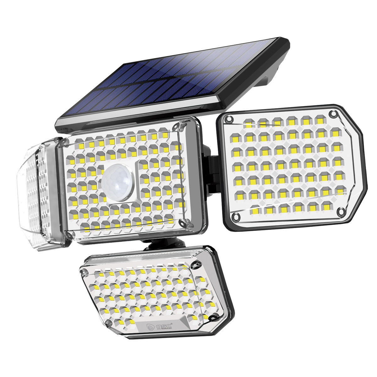 Aplique solar LED Lanteri com sensor de movimento e crepuscular 4W 6500K