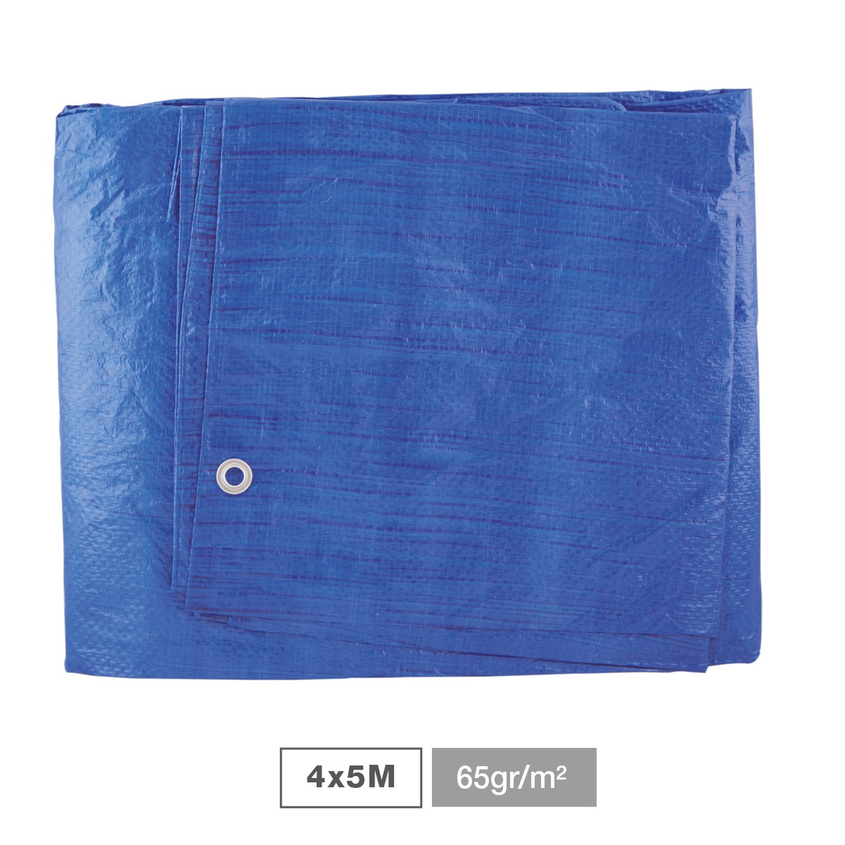 Tarpaulin 65gr 4x5M Blue