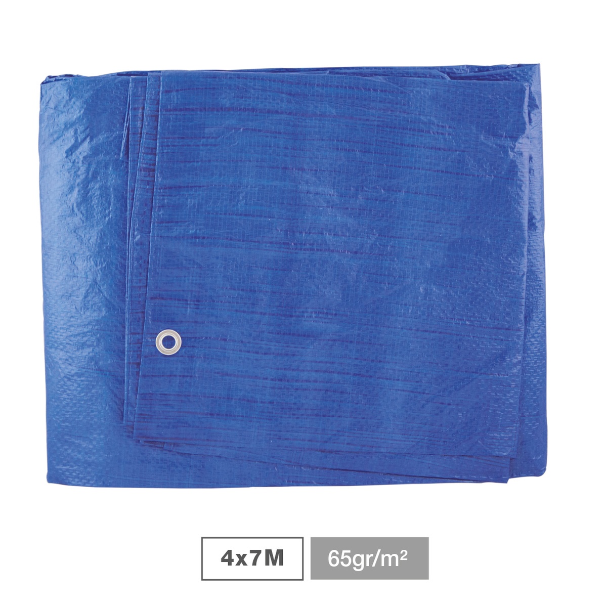 Tarpaulin 65gr 4x7M Blue