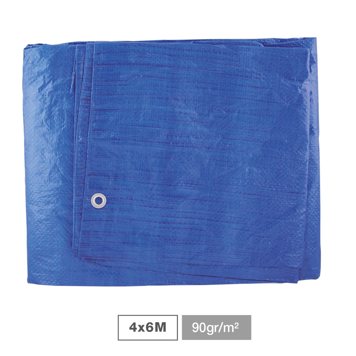 Tarpaulin 90gr 4x6M Blue