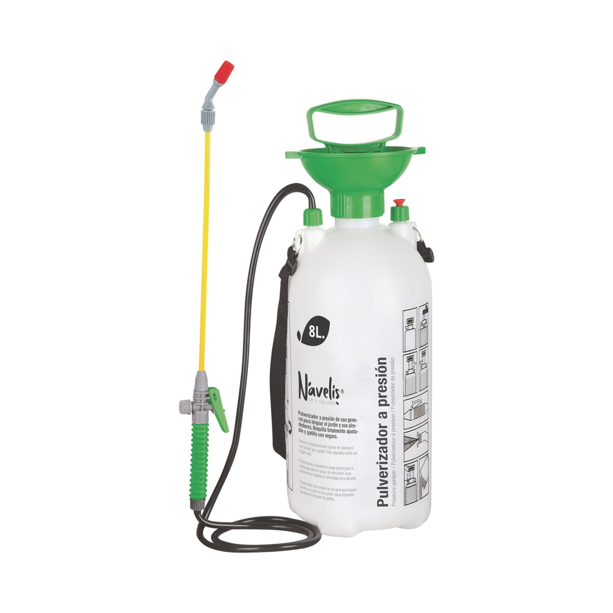 Pressure sprayer 8L