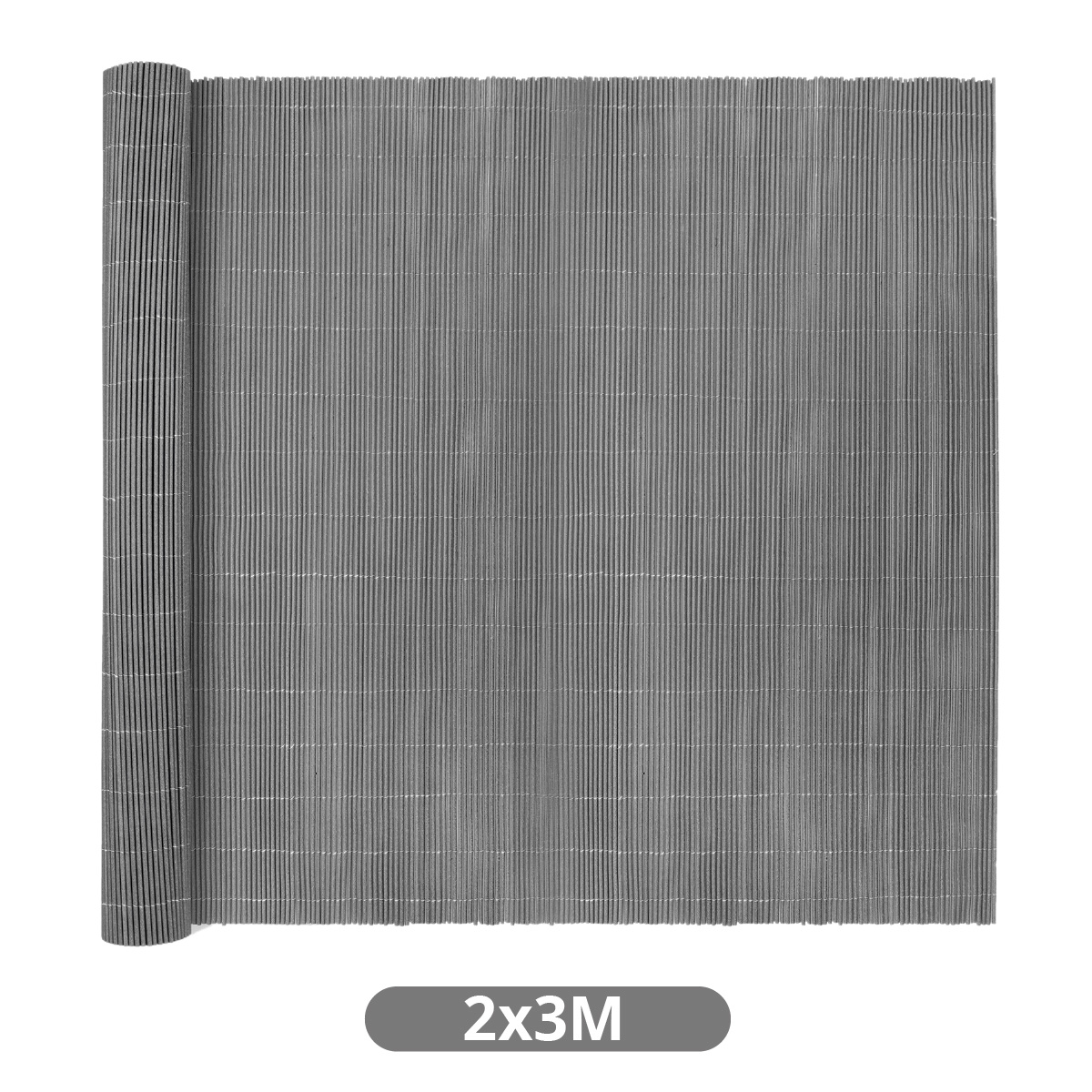 Cañizo PVC 2x3M Gris