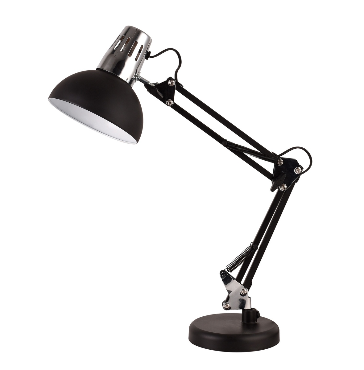 Lampe à bras articulé Budoni E27 Noir