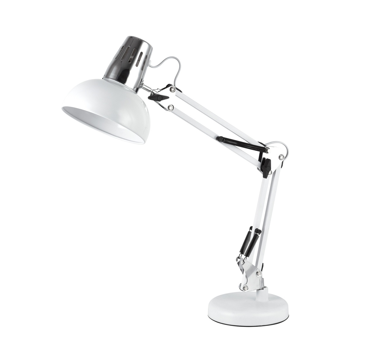 Lampe à bras articulé Budoni E27 Blanc