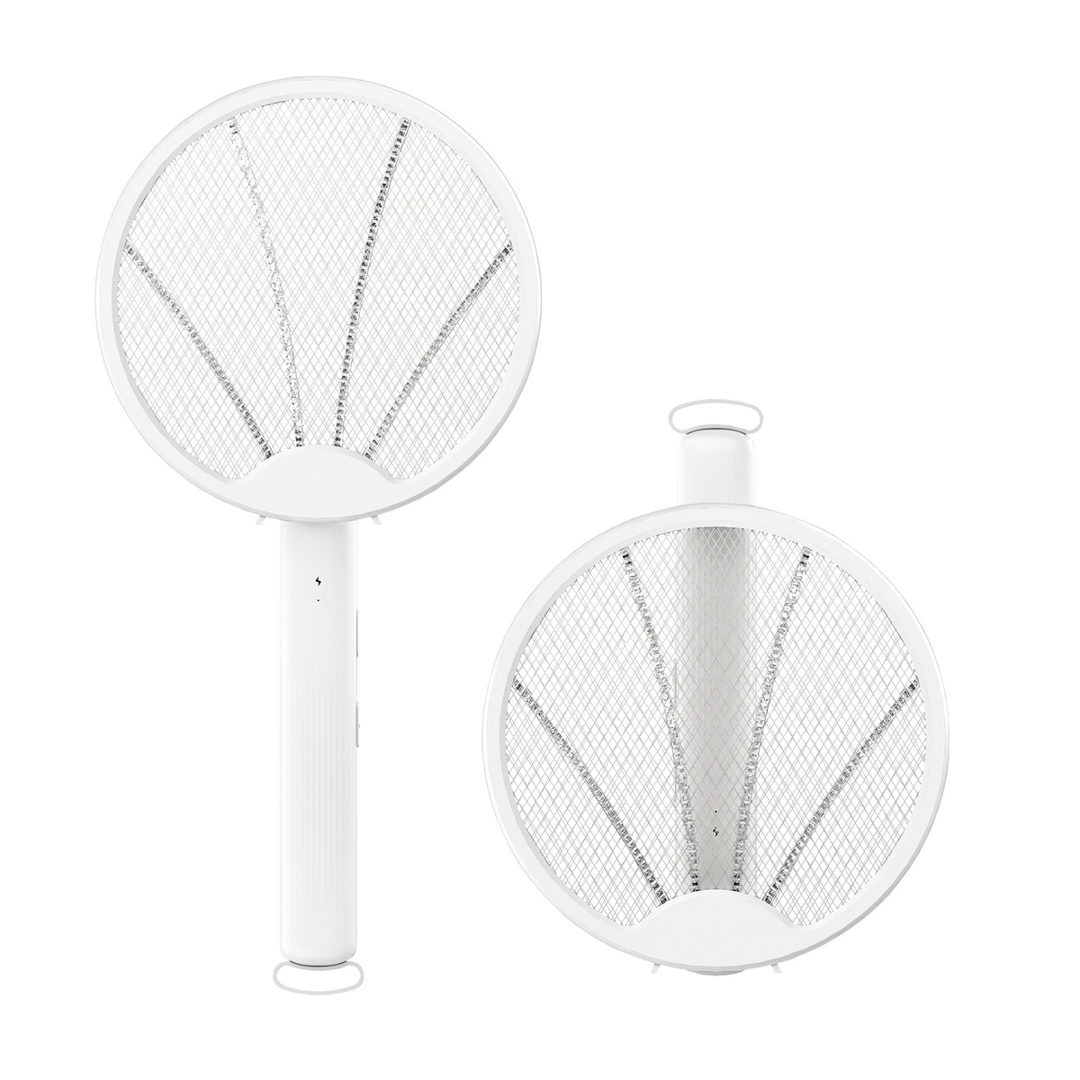 2 in 1 Electric racket for insect killing USB rechargeable 