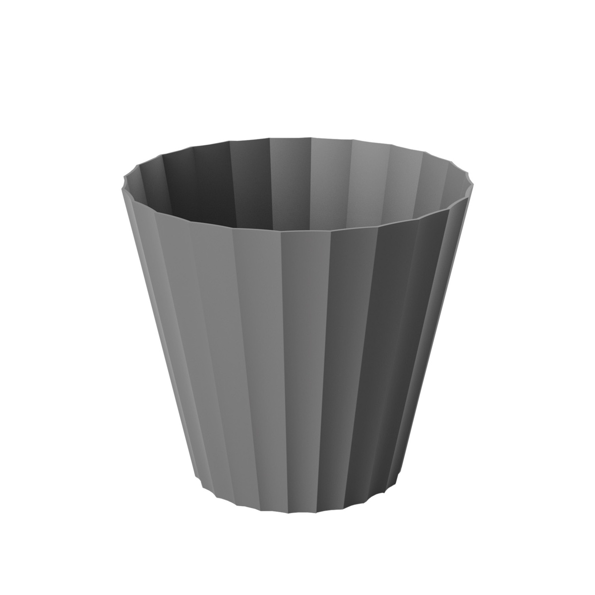 Doric pot Ø180mm Anthracite gray