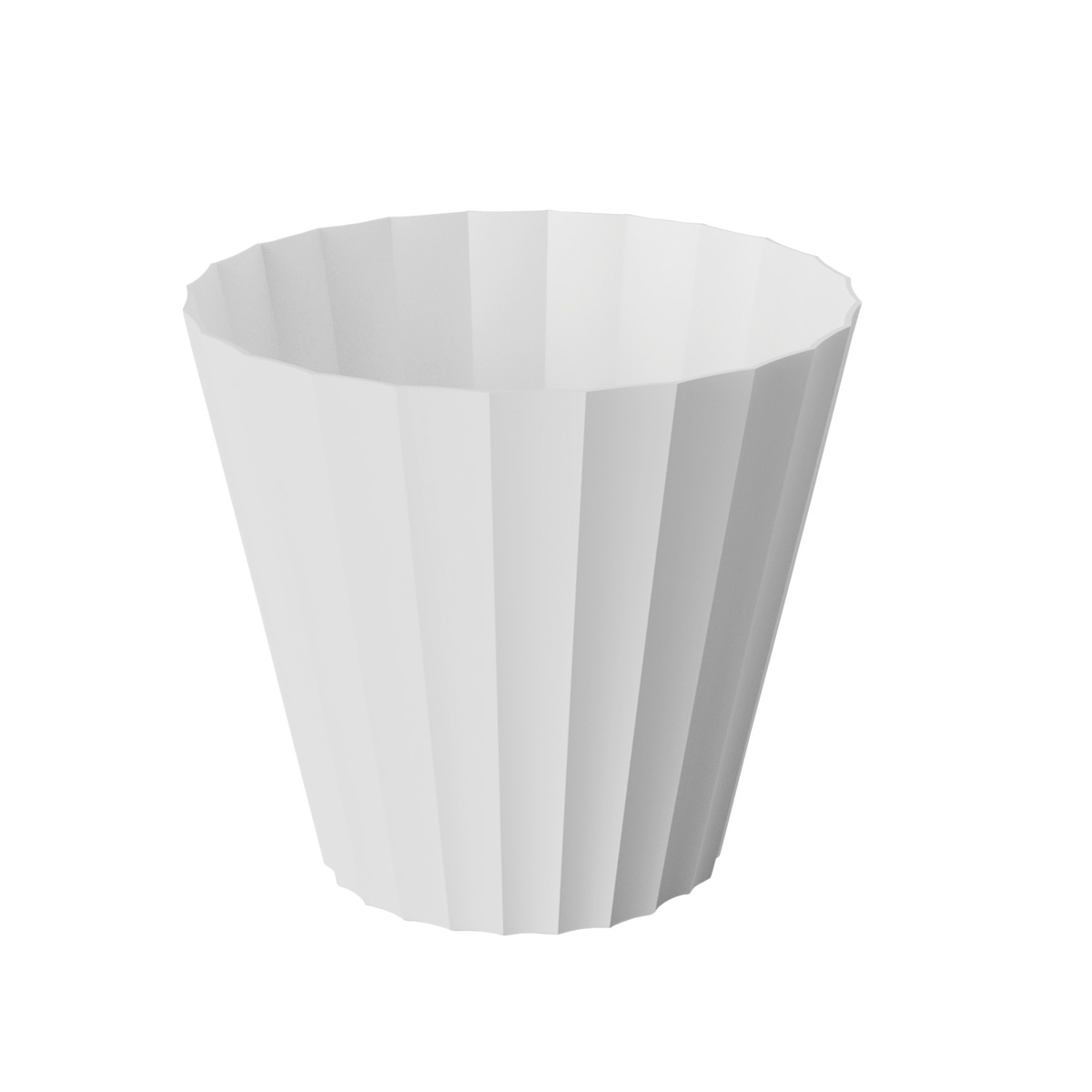 Doric pot Ø180mm White