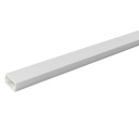 Mini-goulotte électrique blanche adhésive 2 M 8x12 mm