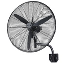 Thuwa Ventilador de pared 70cm 200W Negro