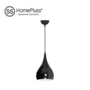 Hanging lamp E27 Satined Black