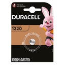 Pilha lítio Duracell CR1220 Blister 1