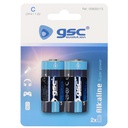 GSC evolution alkaline LR14 (C) Battery 2pcs/blister